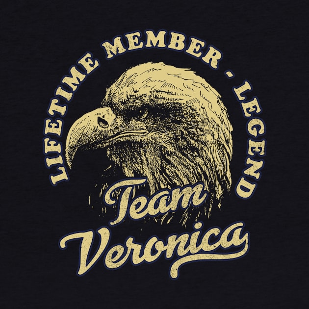 Veronica Name - Lifetime Member Legend - Eagle by Stacy Peters Art